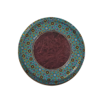 کادویی زعفران خاتم فیروزه ای