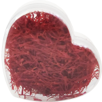 زعفران با ظرف قلبی